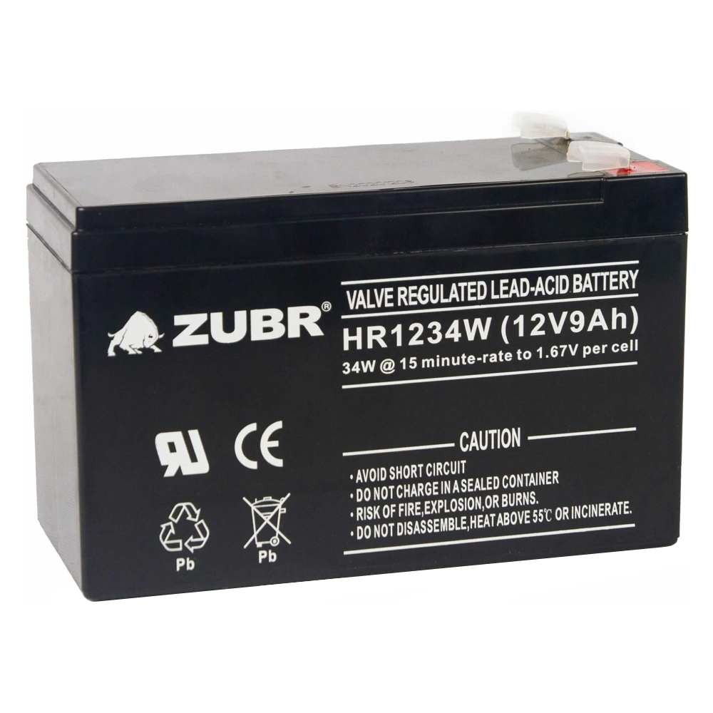 Аккумулятор для ИБП HR 1234W 12V9Ah / Zubr фото на multiBOX
