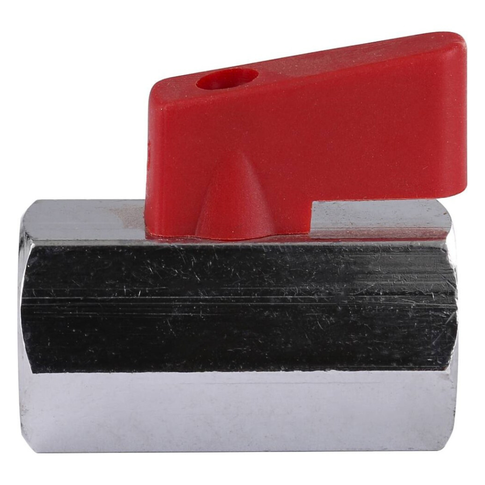 Кран шаровый MINI 125, 3/8" ВР-ВР ручка флажок / Itap фото на multiBOX