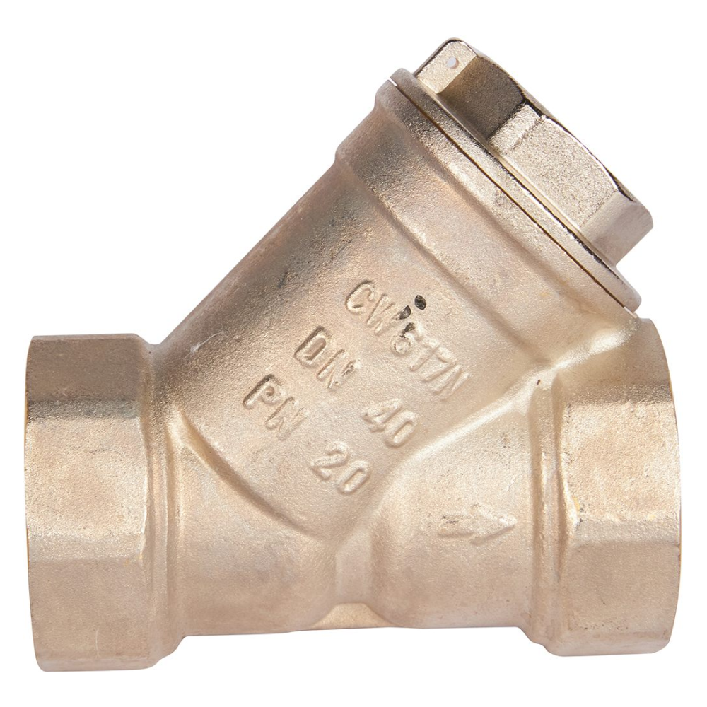 Фильтр грубой очистки 1 1/2" ВР-ВР косой, 500 мкр / Rommer фото на multiBOX