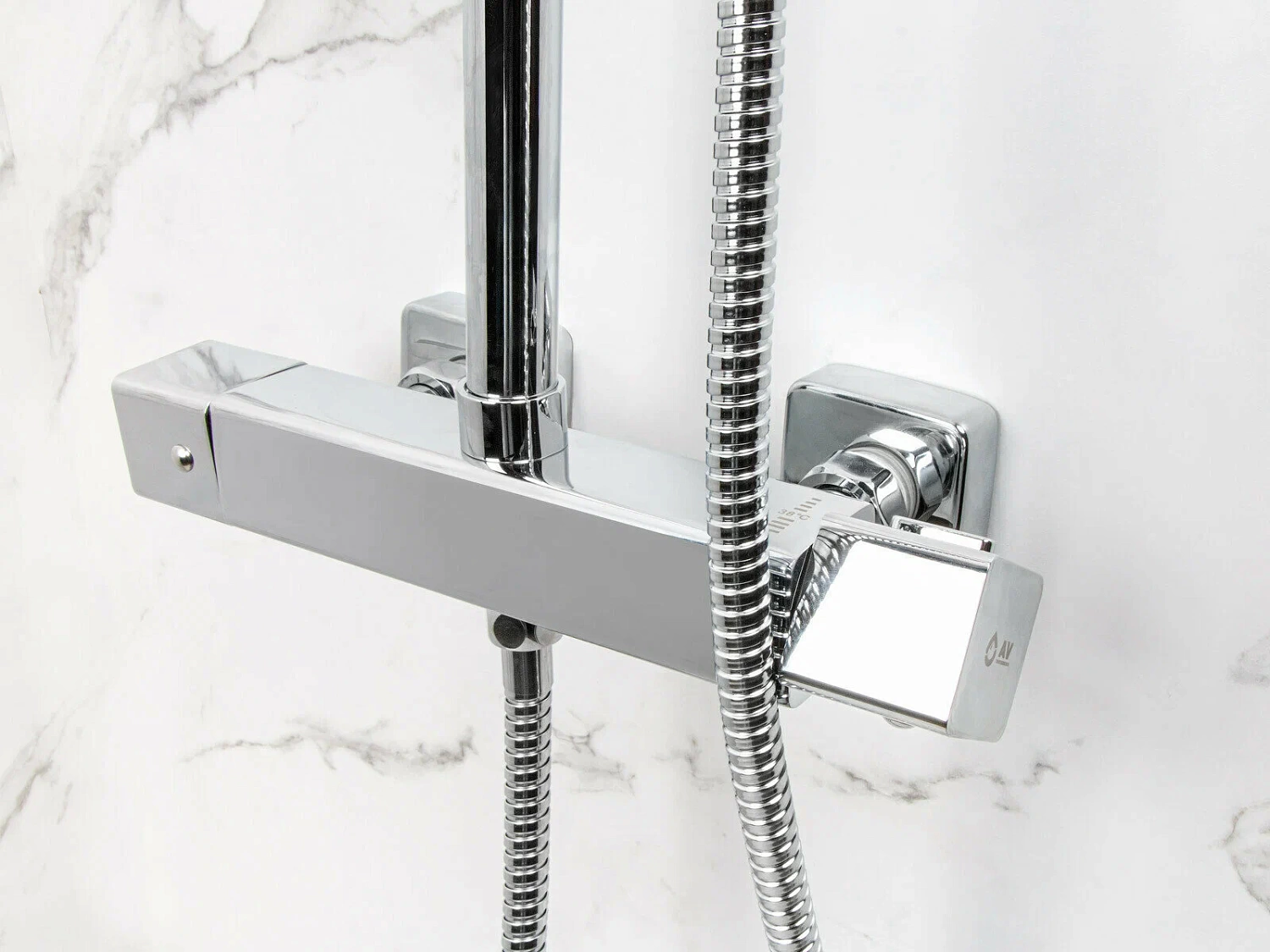 Душевая термостатическая система (Lt), серия THS хром (AVTHS2-P12-513A) / AV Engineering