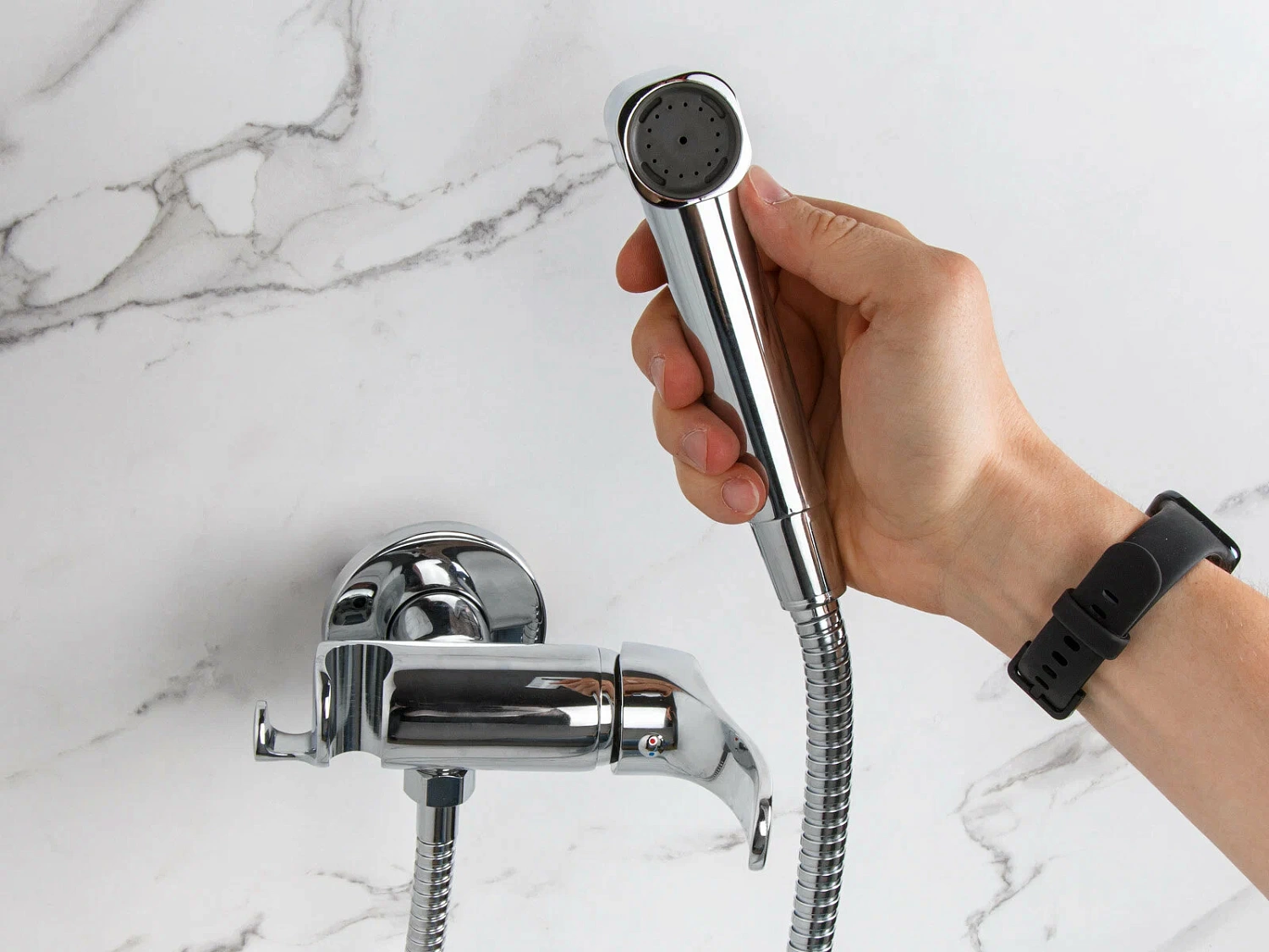 Смеситель для биде (Lt) D35, серия IRIS хром (A5-0245) / A-five