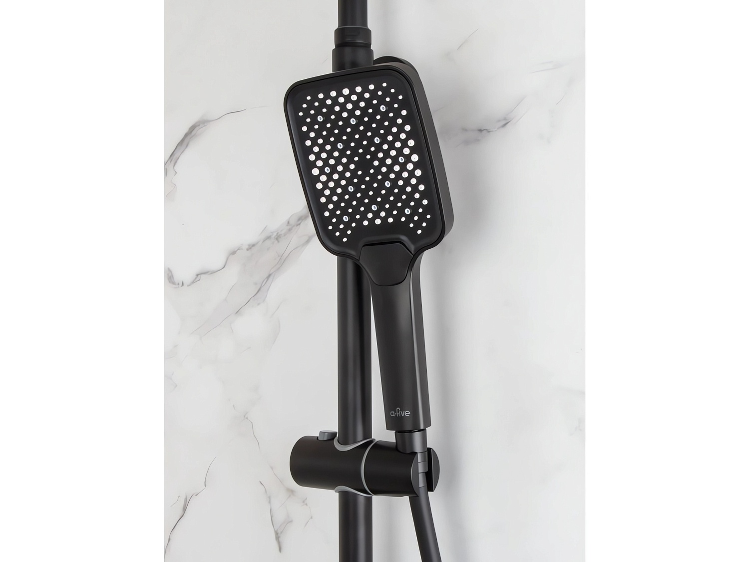 Душевая система (Lt) D35, серия LILY черный (A5-1236) / A-five