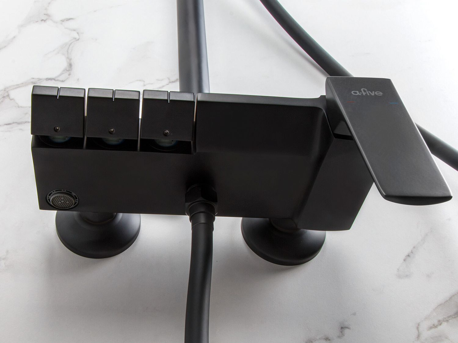 Душевая система (Lt) D35, серия LILY черный (A5-1237) / A-five