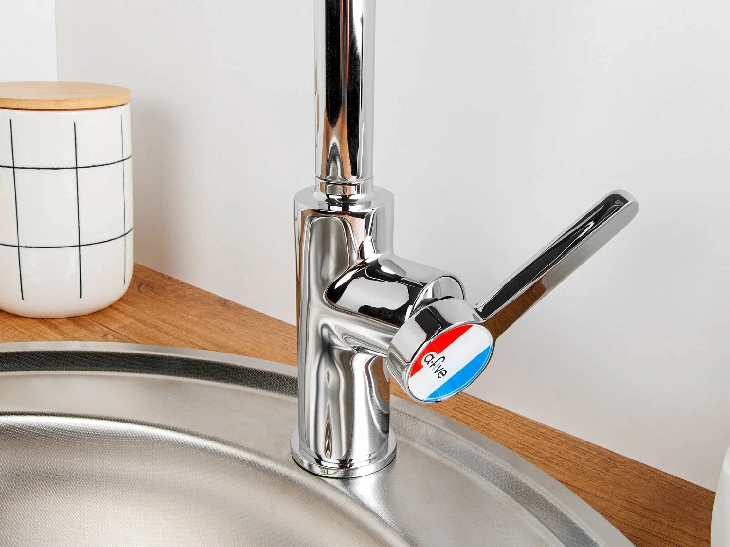 Смеситель для кухни (Lt) D35, серия LOTUS хром (A5-0524) / A-five